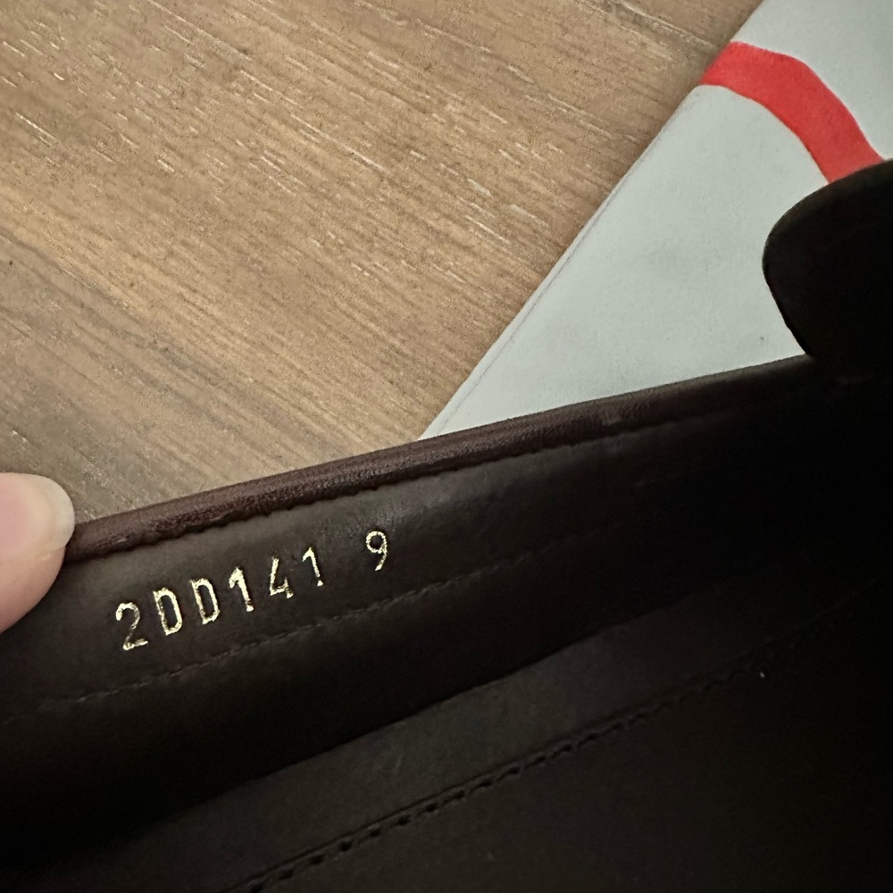 Prada Men's Dark Brown Leather driving Loafers with a crocodile embossed detail. - Picture 7 of 10